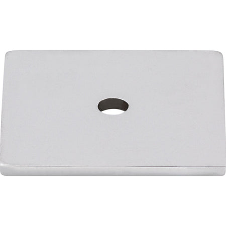 Top Knobs TK95PC: Sanctuary Square Backplate - Polished Chrome