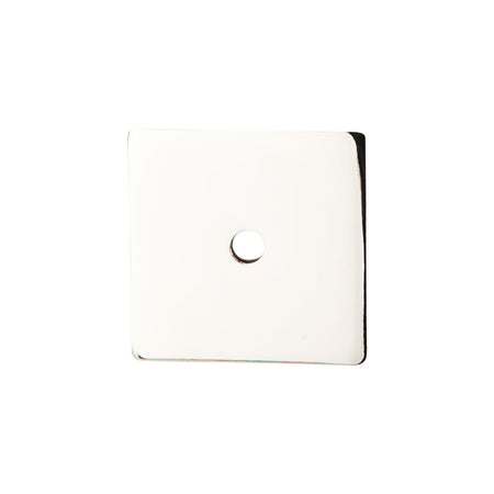 Top Knobs TK95PN: Sanctuary Square Backplate - Polished Nickel