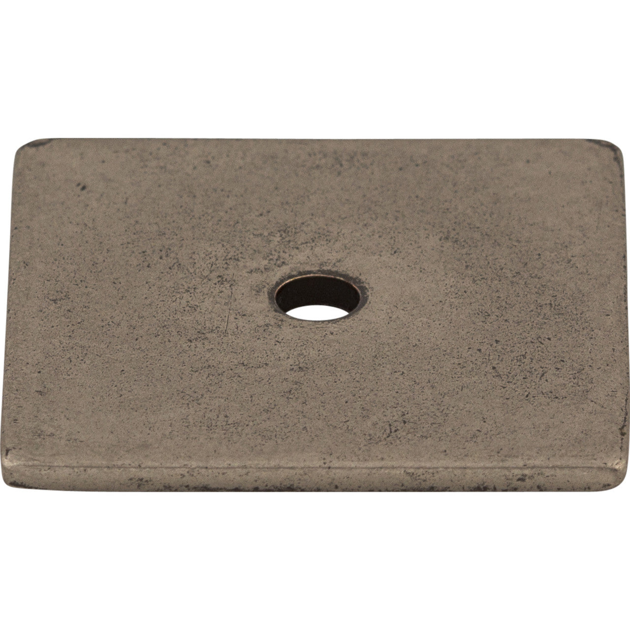 Top Knobs TK95PTA: Sanctuary Square Backplate - Pewter Antique