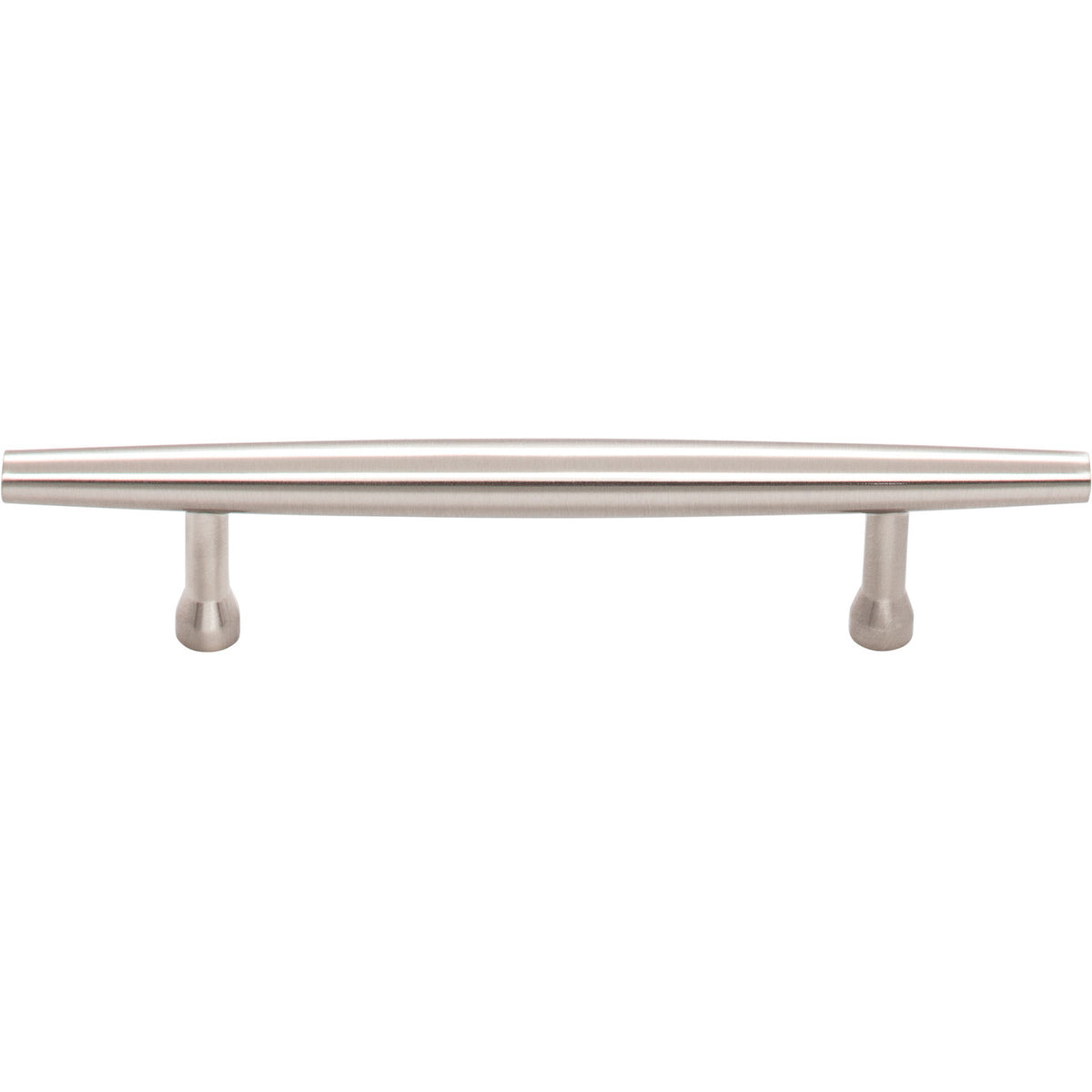 Top Knobs TK963BSN: 3-3/4" cc Allendale Round Bar Cabinet Pull - Brushed Satin Nickel