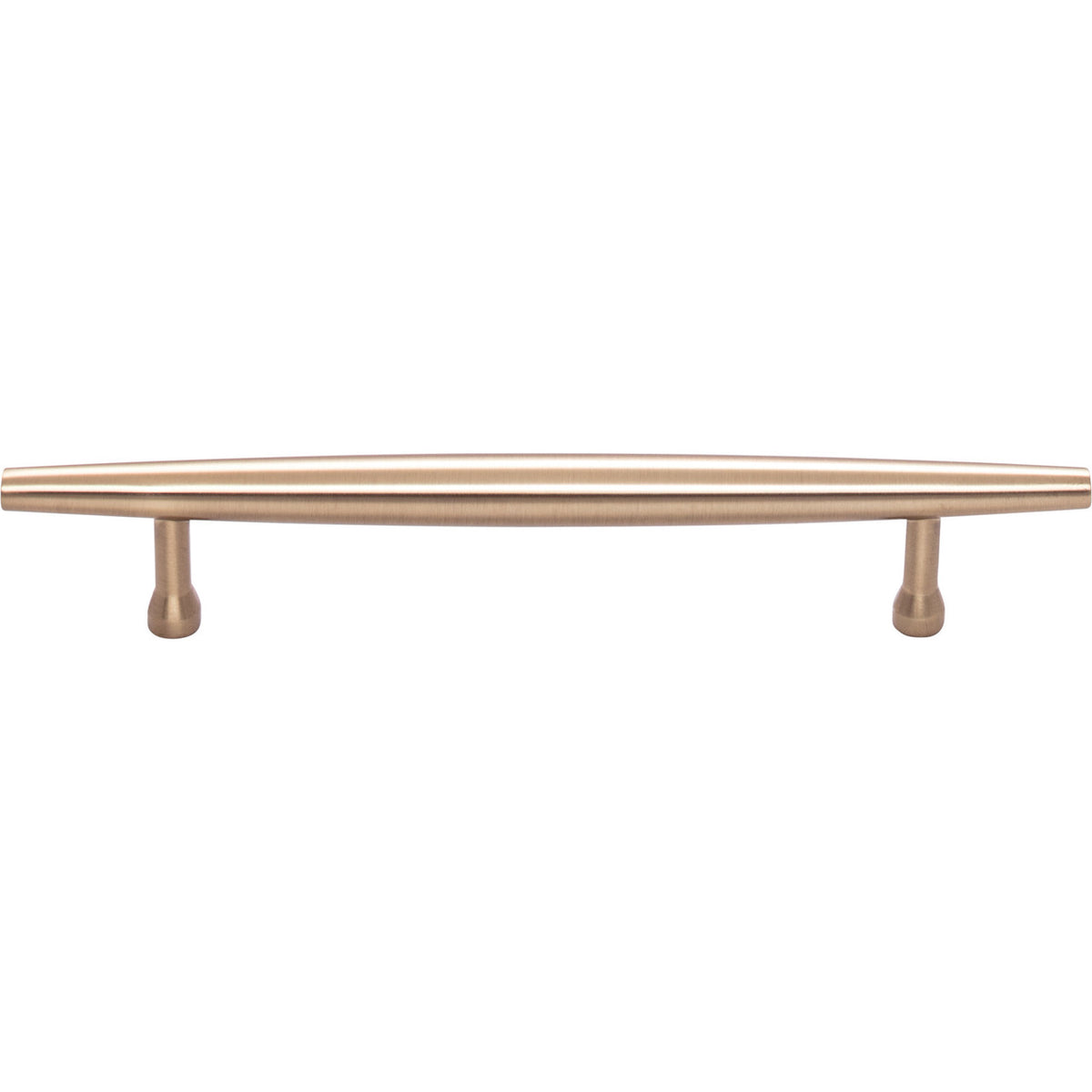 Top Knobs TK964HB: 5-1/16" cc Allendale Round Bar Cabinet Pull - Honey Bronze