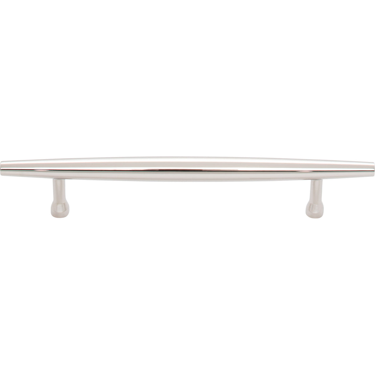 Top Knobs TK964PN: 5-1/16" cc Allendale Round Bar Cabinet Pull - Polished Nickel
