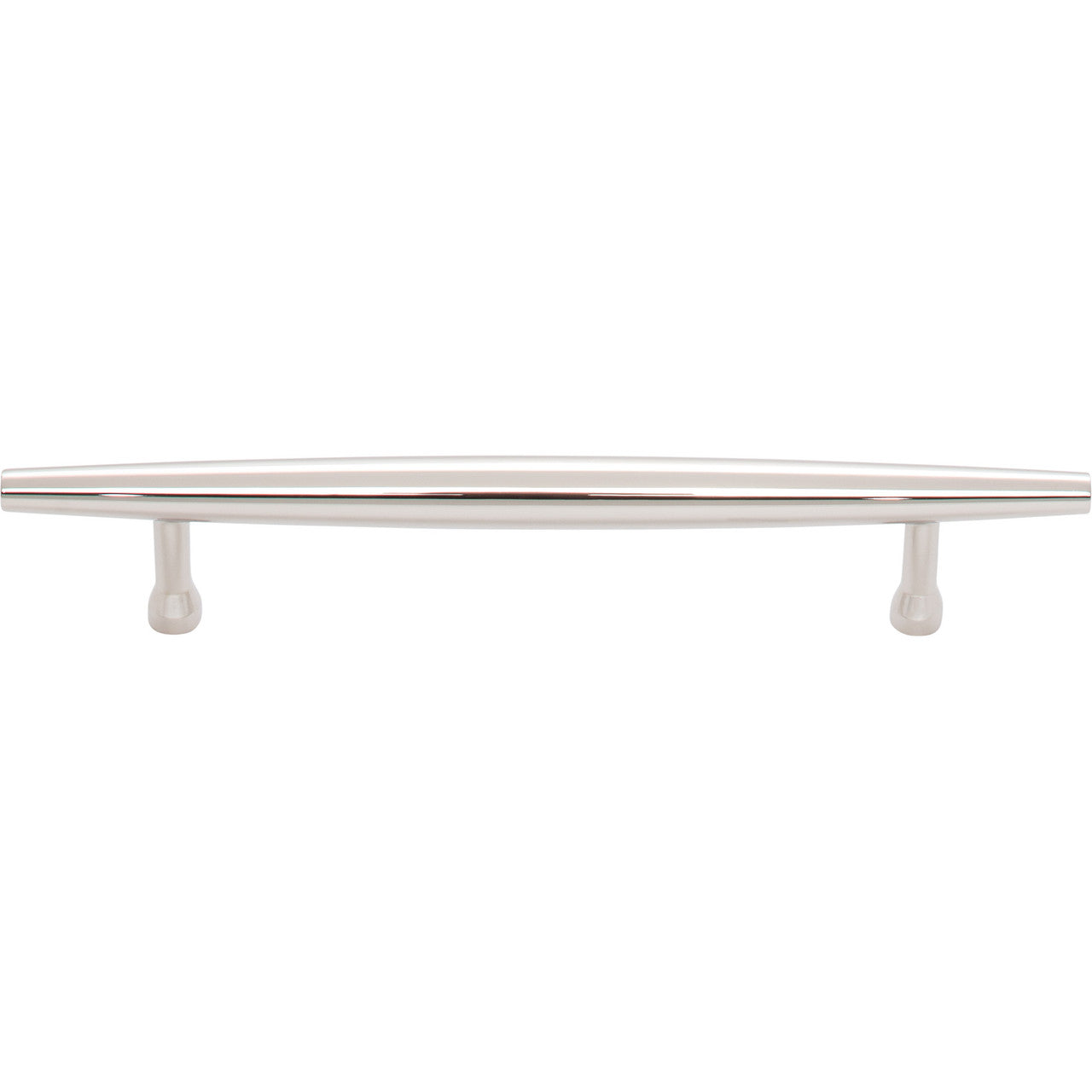 Top Knobs TK964PN: 5-1/16" cc Allendale Round Bar Cabinet Pull - Polished Nickel