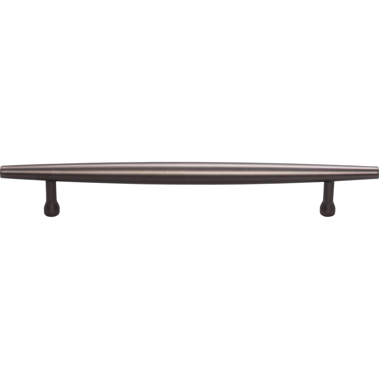 Top Knobs TK965AG: 6-5/16" cc Allendale Round Bar Cabinet Pull - Ash Gray