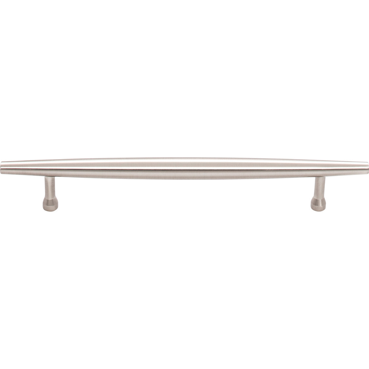 Top Knobs TK965BSN: 6-5/16" cc Allendale Round Bar Cabinet Pull - Brushed Satin Nickel