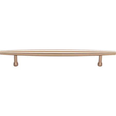 Top Knobs TK965HB: 6-5/16" cc Allendale Round Bar Cabinet Pull - Honey Bronze