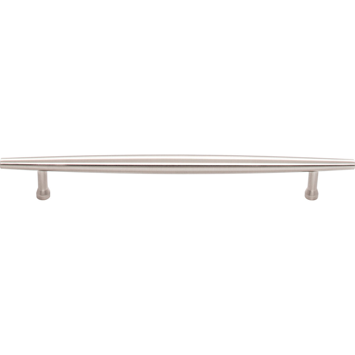 Top Knobs TK966BSN: 7-9/16" cc Allendale Round Bar Cabinet Pull - Brushed Satin Nickel