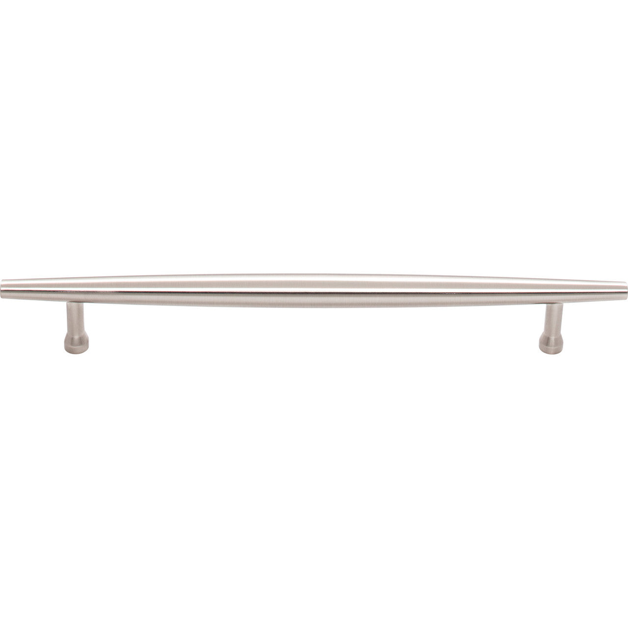 Top Knobs TK966BSN: 7-9/16" cc Allendale Round Bar Cabinet Pull - Brushed Satin Nickel