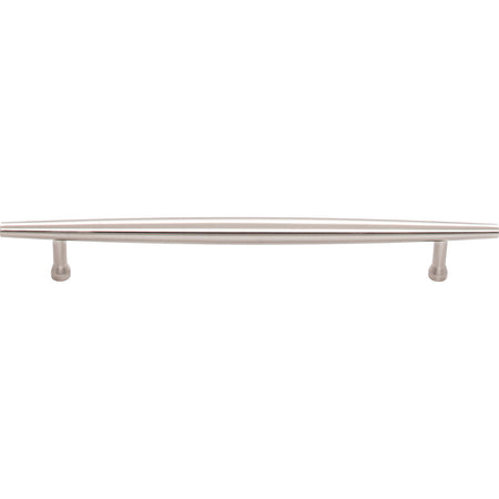 Top Knobs TK966BSN: 7-9/16" cc Allendale Round Bar Cabinet Pull - Brushed Satin Nickel
