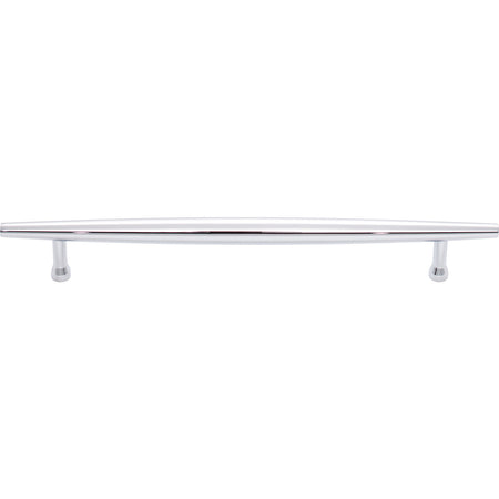 Top Knobs TK966PC: 7-9/16" cc Allendale Round Bar Cabinet Pull - Polished Chrome