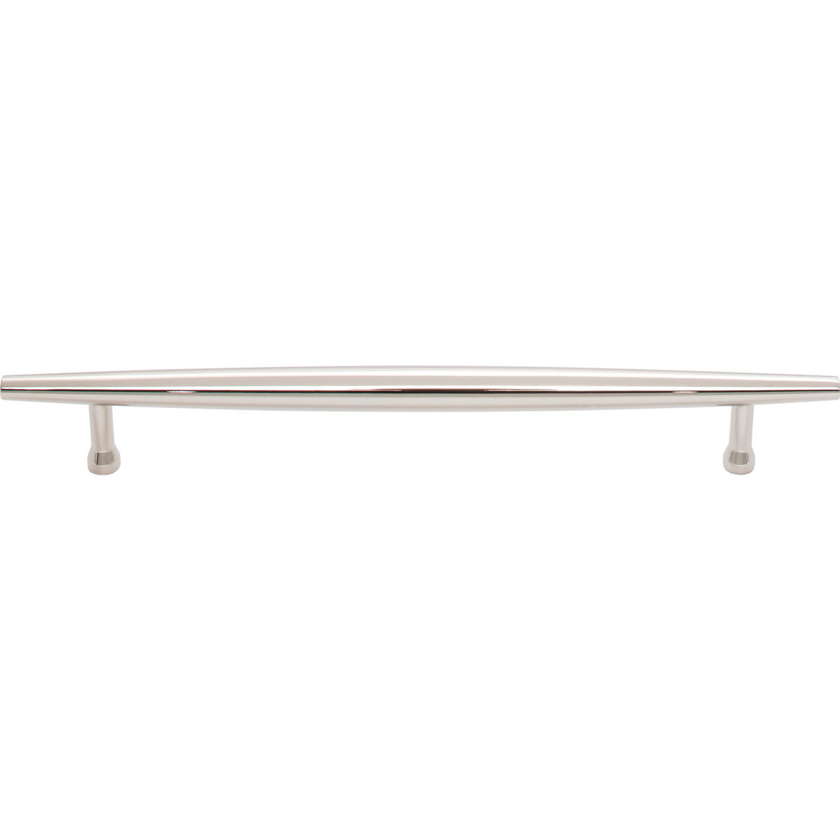 Top Knobs TK966PN: 7-9/16" cc Allendale Round Bar Cabinet Pull - Polished Nickel