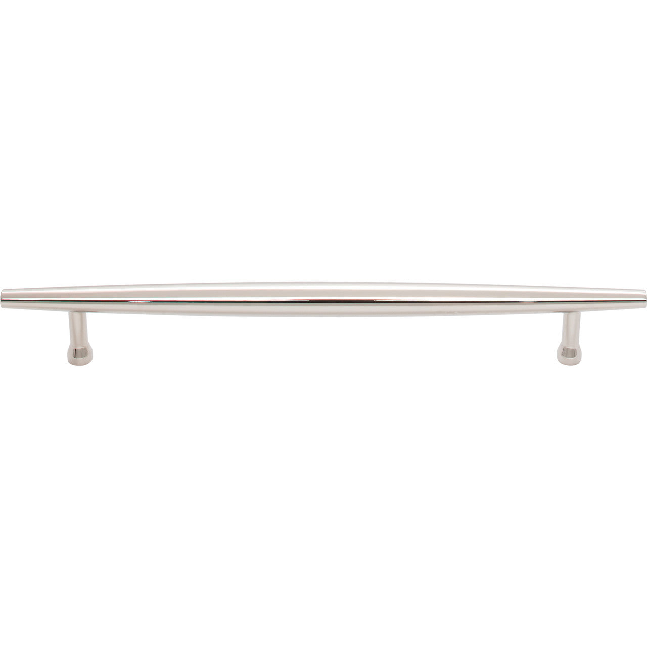 Top Knobs TK966PN: 7-9/16" cc Allendale Round Bar Cabinet Pull - Polished Nickel