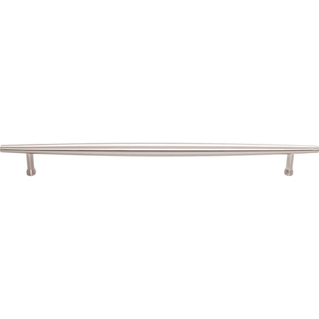 Top Knobs TK967BSN: 12" cc Allendale Round Bar Cabinet Pull - Brushed Satin Nickel