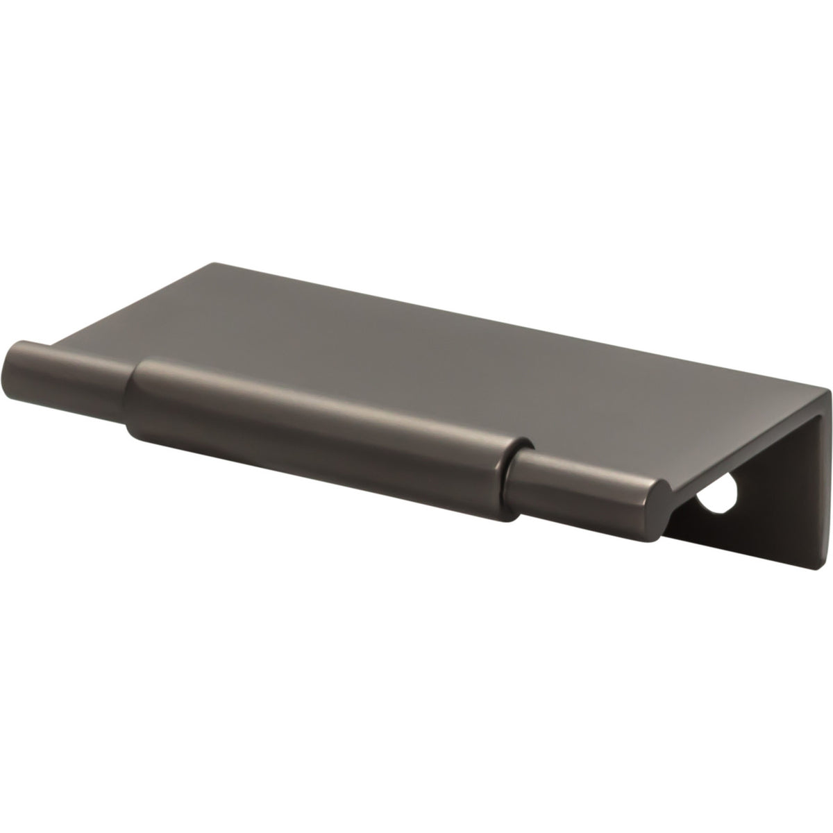 Top Knobs TK970AG: 2" cc Crestview Tab Cabinet Pull - Ash Gray