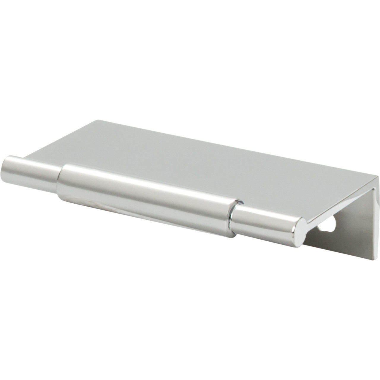 Top Knobs TK970PC: 2" cc Crestview Tab Cabinet Pull - Polished Chrome