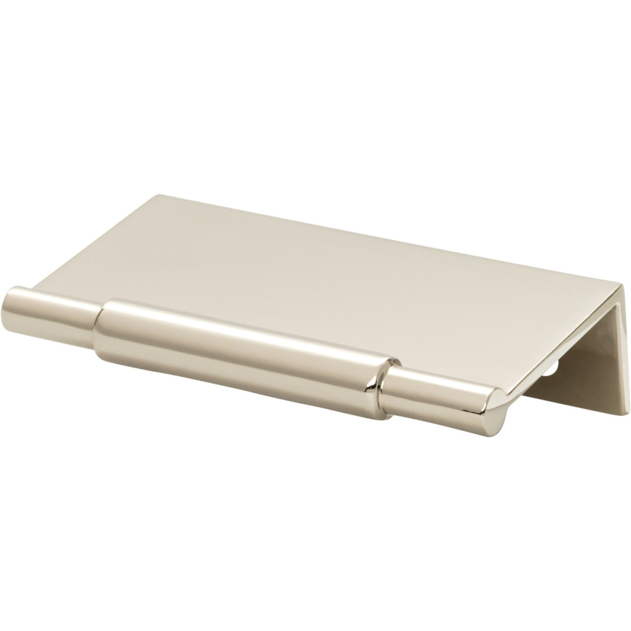 Top Knobs TK970PN: 2" cc Crestview Tab Cabinet Pull - Polished Nickel