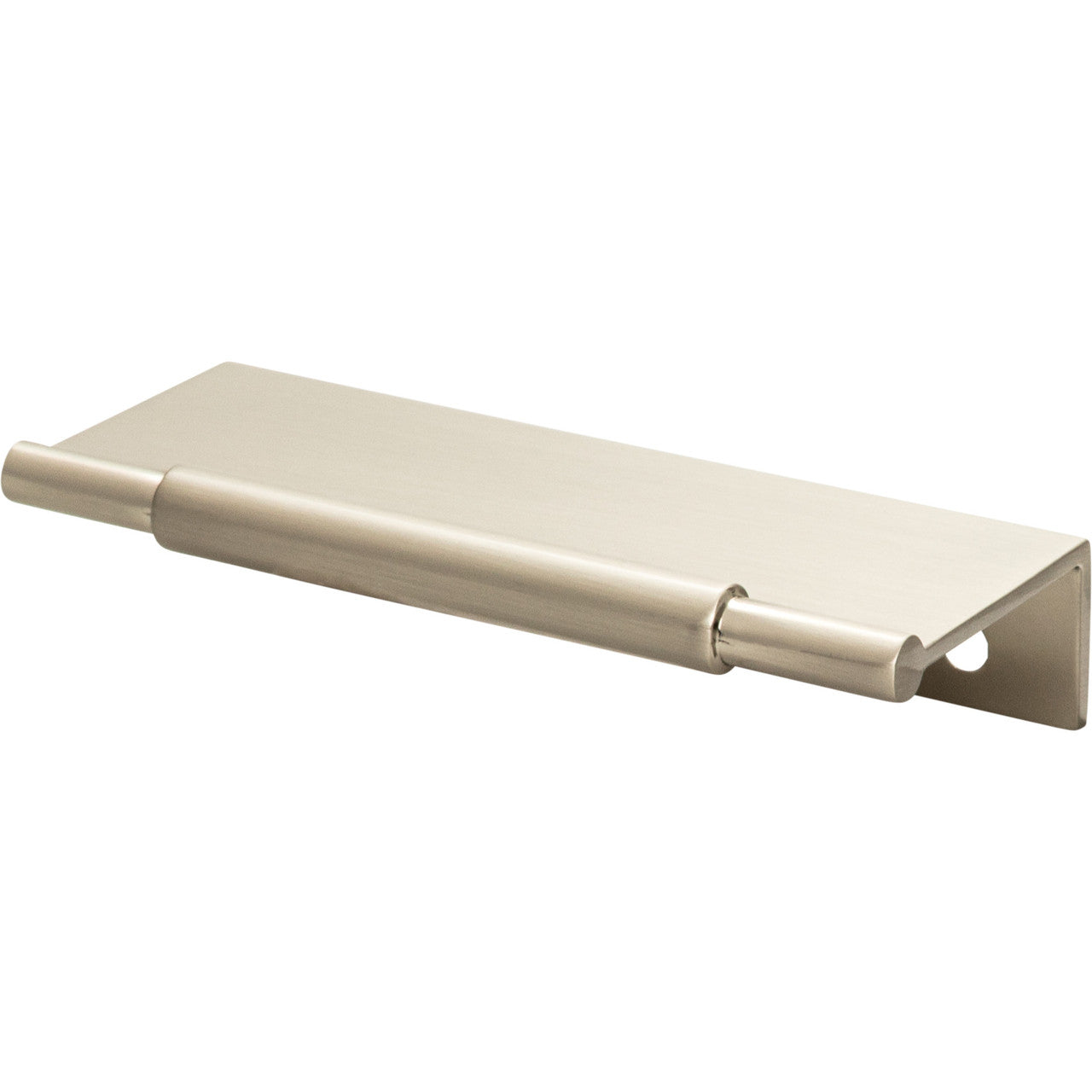 Top Knobs TK971BSN: 3" cc Crestview Tab Cabinet Pull - Brushed Satin Nickel
