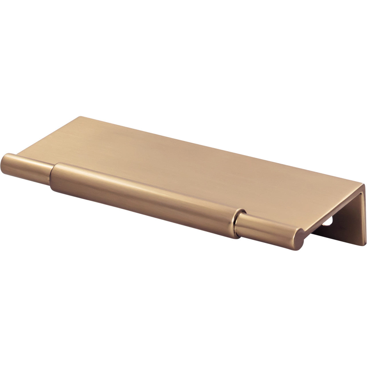 Top Knobs TK971HB: 3" cc Crestview Tab Cabinet Pull - Honey Bronze