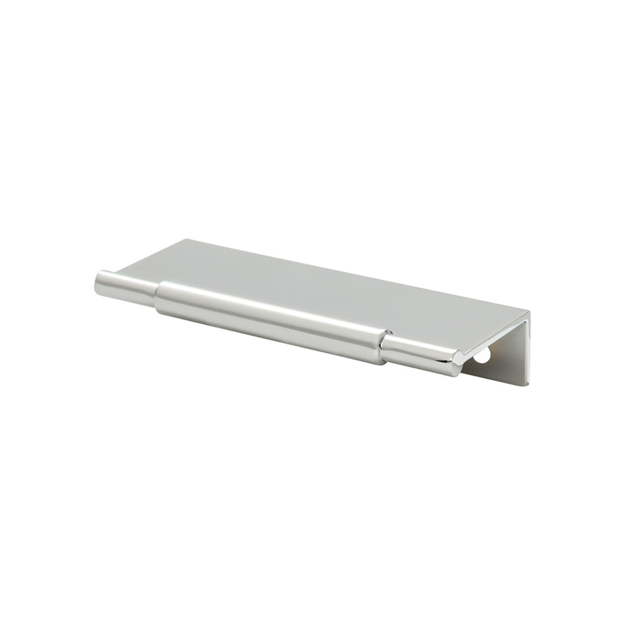 Top Knobs TK971PC: 3" cc Crestview Tab Cabinet Pull - Polished Chrome