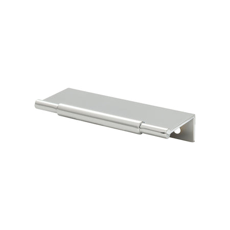 Top Knobs TK971PC: 3" cc Crestview Tab Cabinet Pull - Polished Chrome