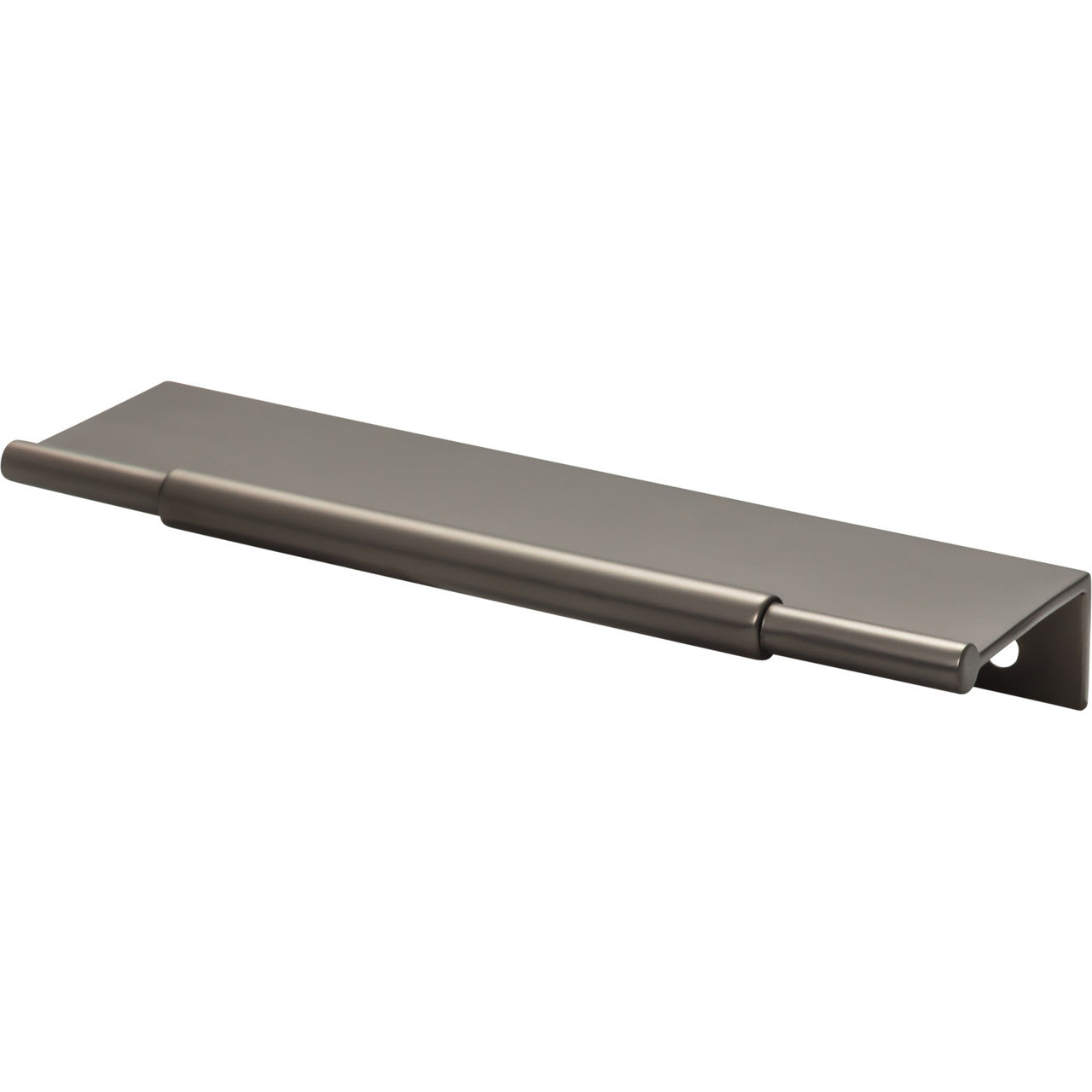 Top Knobs TK972AG: 5" cc Crestview Tab Cabinet Pull - Ash Gray