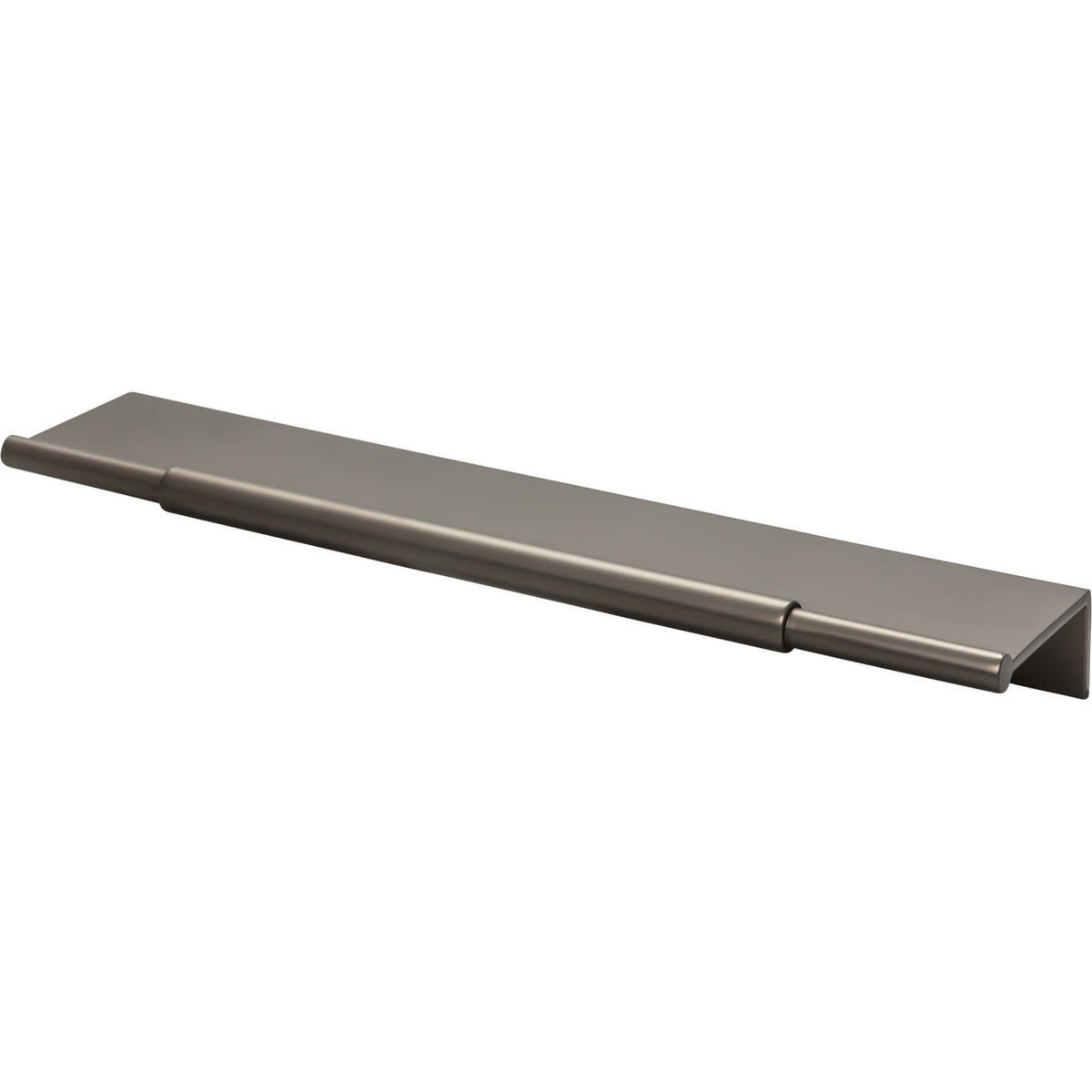 Top Knobs TK973AG: 6" cc Crestview Tab Cabinet Pull - Ash Gray