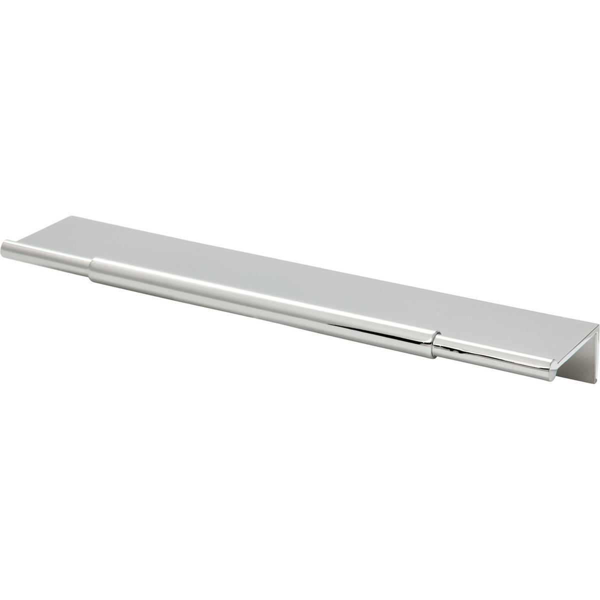 Top Knobs TK973PC: 6" cc Crestview Tab Cabinet Pull - Polished Chrome