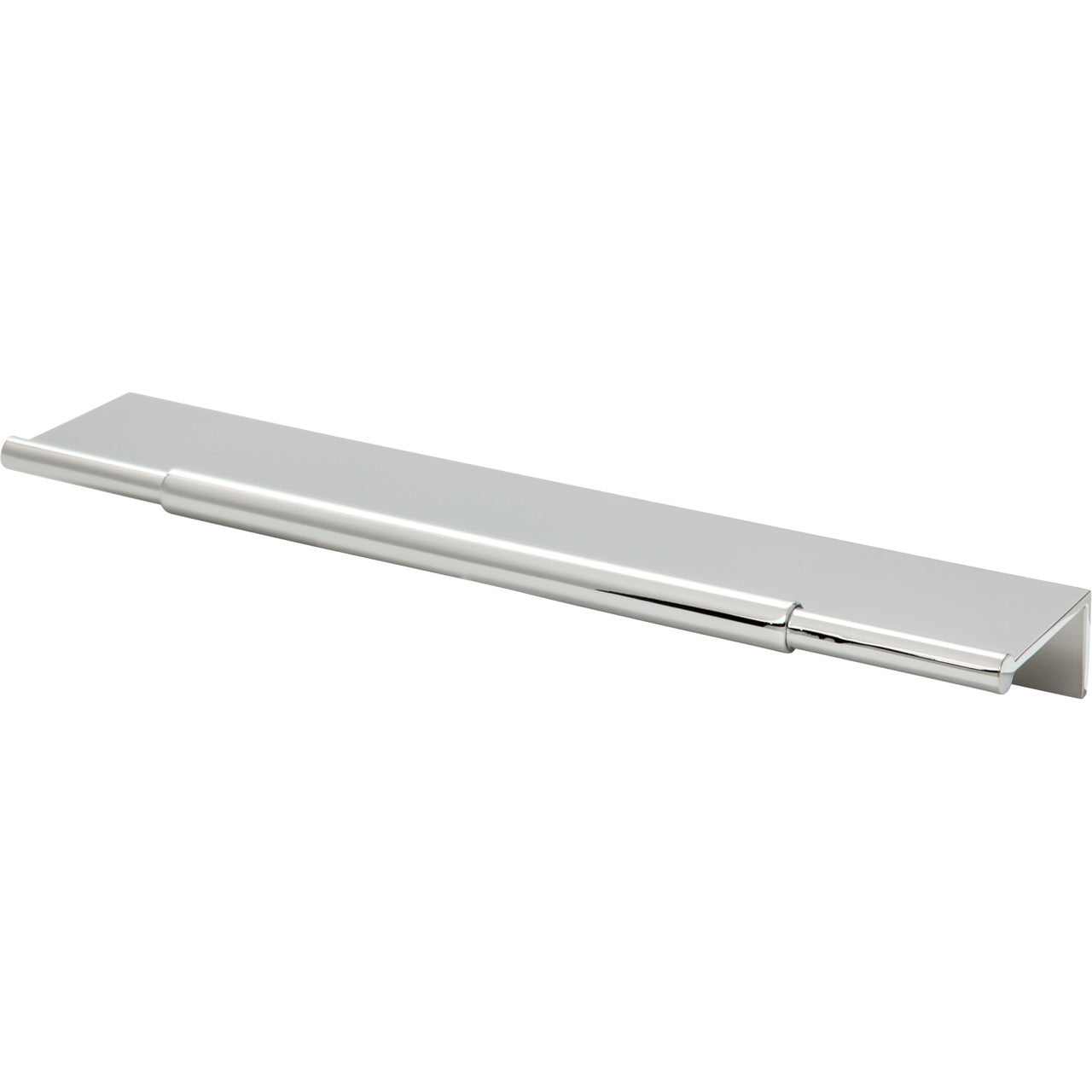 Top Knobs TK973PC: 6" cc Crestview Tab Cabinet Pull - Polished Chrome