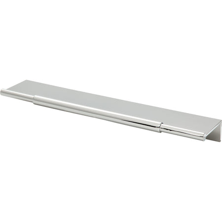 Top Knobs TK973PC: 6" cc Crestview Tab Cabinet Pull - Polished Chrome