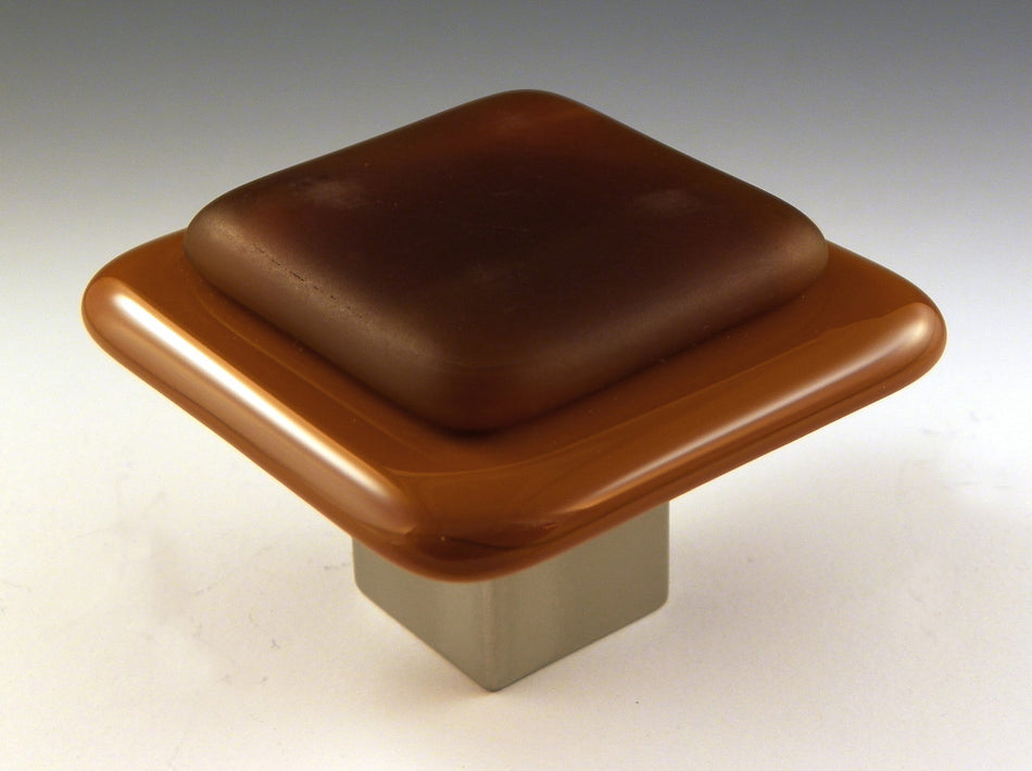 Grace White TQ3: Tahquamenon 3 Cabinet Knob - Amber