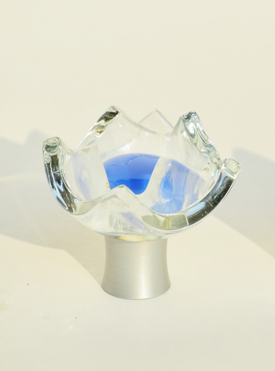 Grace White TUL-PW: Tulip Cabinet Knob - Periwinkle