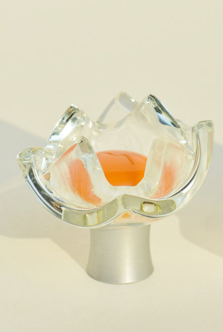 Grace White TUL-TG: Tulip Cabinet Knob - Tangerine
