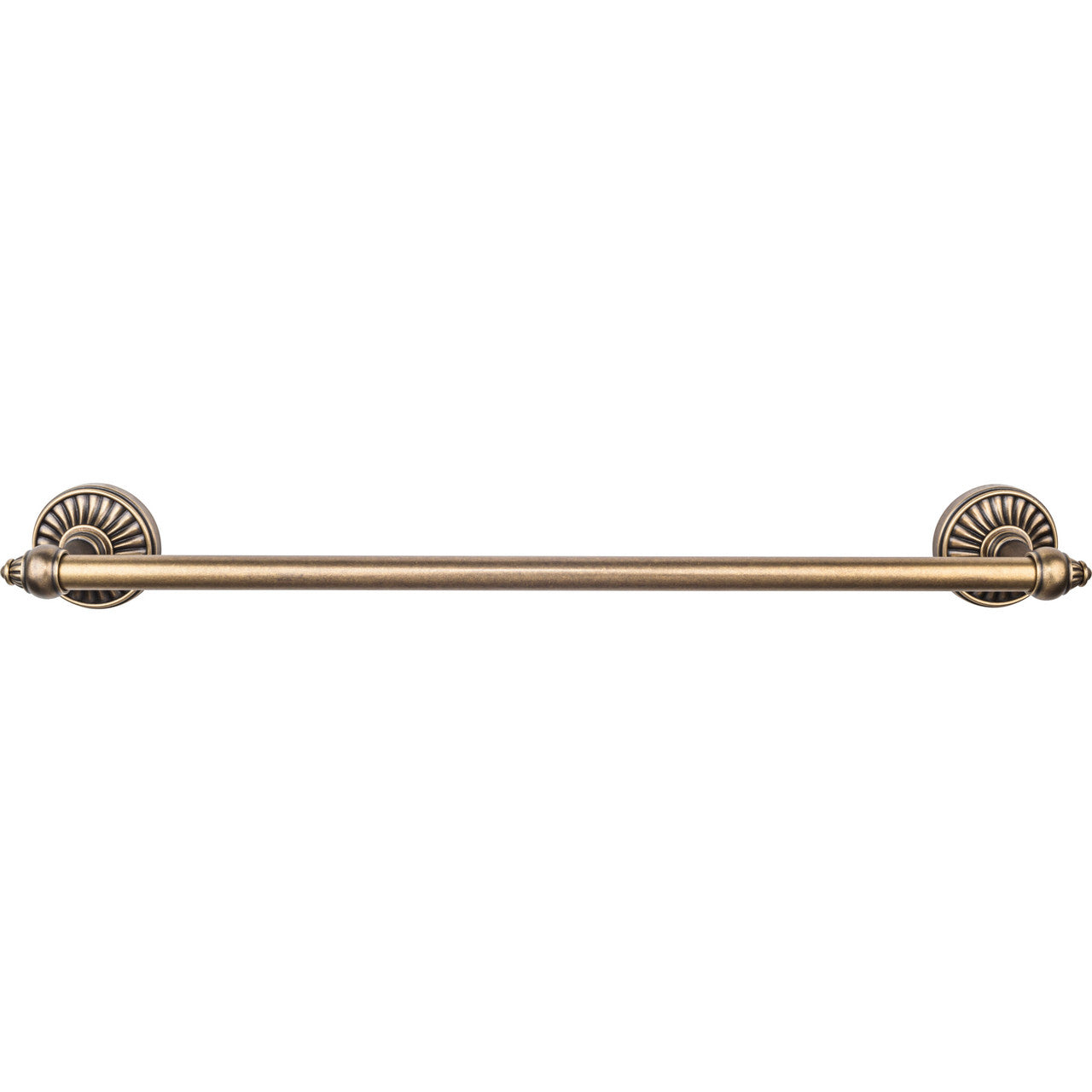 Top Knobs TUSC10GBZ: 30" cc Tuscany Single Towel Bar - German Bronze