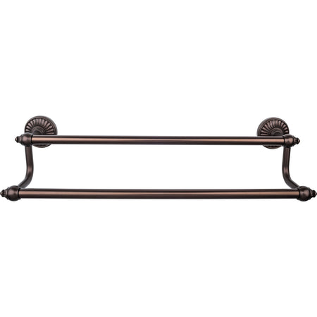 Top Knobs TUSC11ORB: 30" cc Tuscany Double Towel Bar - Oil Rubbed Bronze