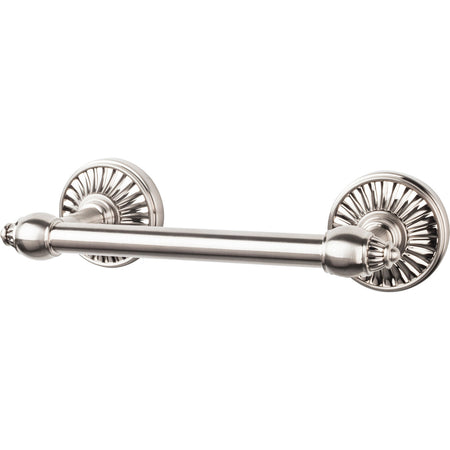 Top Knobs TUSC3BSN: 6-1/2" cc Tuscany Tissue Roll Holder - Brushed Satin Nickel