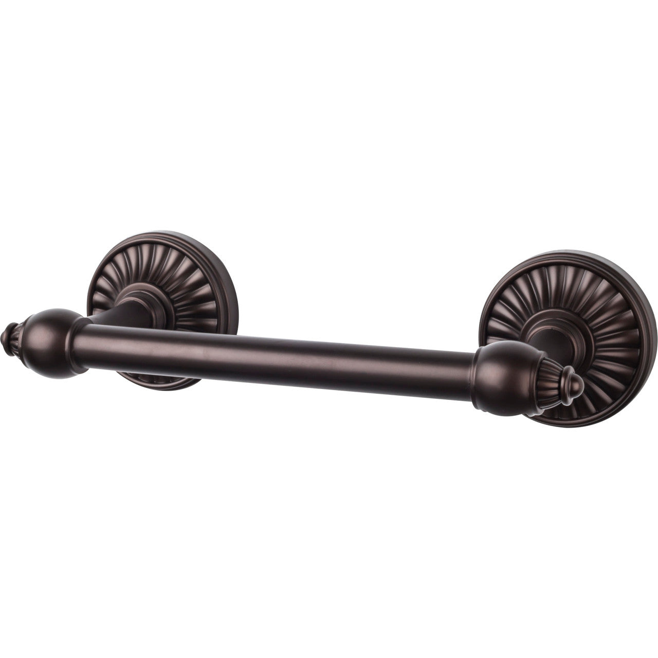 Top Knobs TUSC3ORB: 6-1/2" cc Tuscany Tissue Roll Holder - Oil Rubbed Bronze
