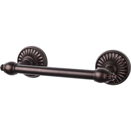 Top Knobs TUSC3ORB: 6-1/2" cc Tuscany Tissue Roll Holder - Oil Rubbed Bronze