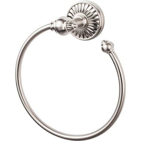 Top Knobs TUSC5BSN: Tuscany Towel Ring - Brushed Satin Nickel