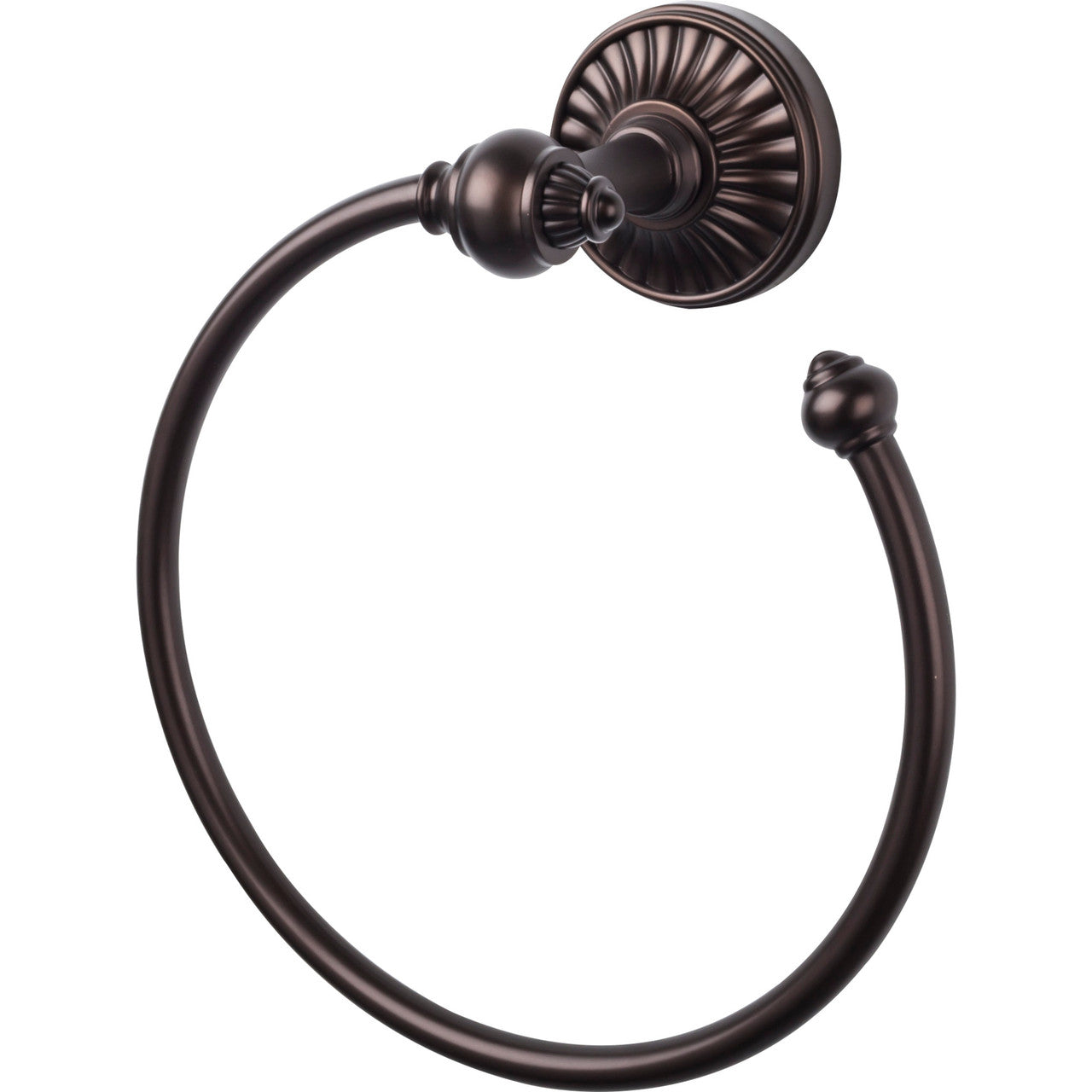 Top Knobs TUSC5ORB: Tuscany Towel Ring - Oil Rubbed Bronze