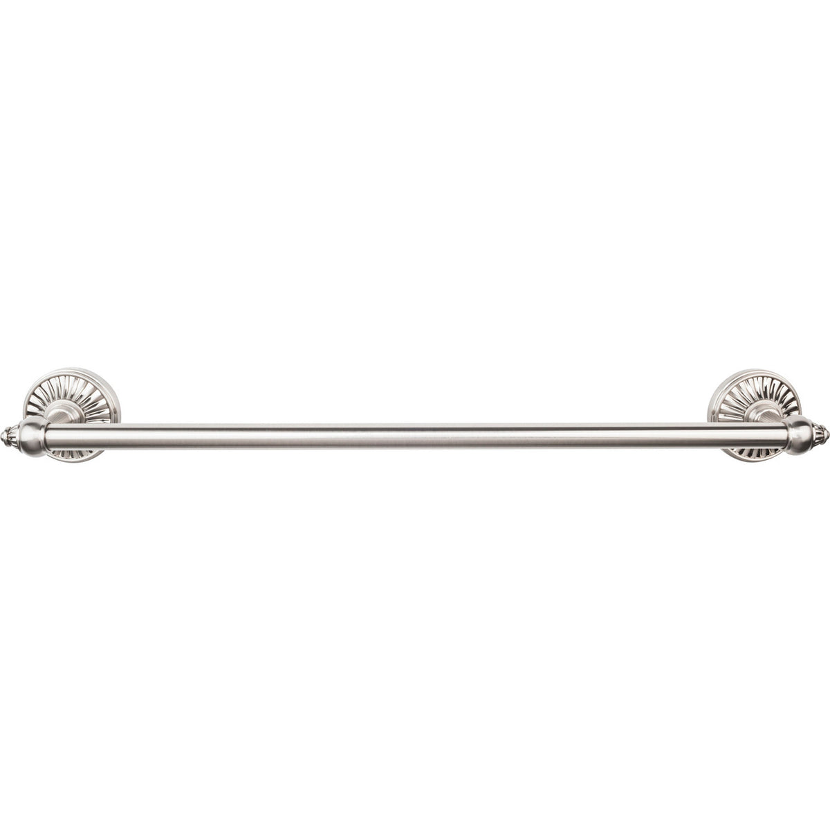 Top Knobs TUSC6BSN: 18" cc Tuscany Single Towel Bar - Brushed Satin Nickel