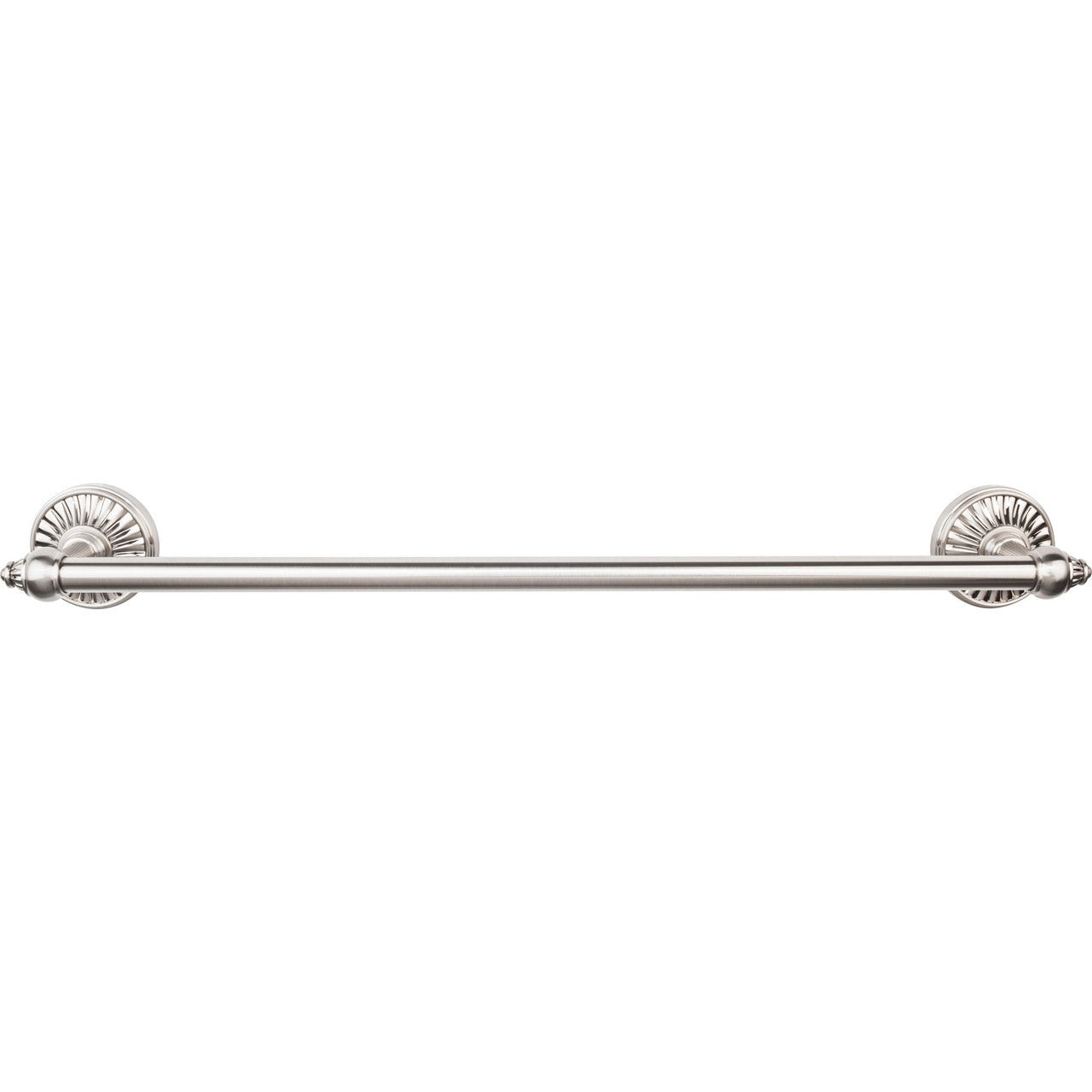 Top Knobs TUSC6BSN: 18" cc Tuscany Single Towel Bar - Brushed Satin Nickel