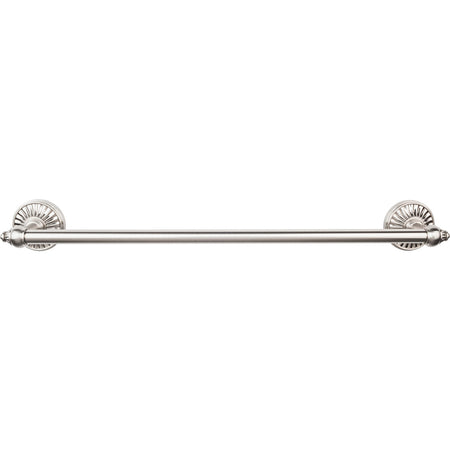 Top Knobs TUSC6BSN: 18" cc Tuscany Single Towel Bar - Brushed Satin Nickel