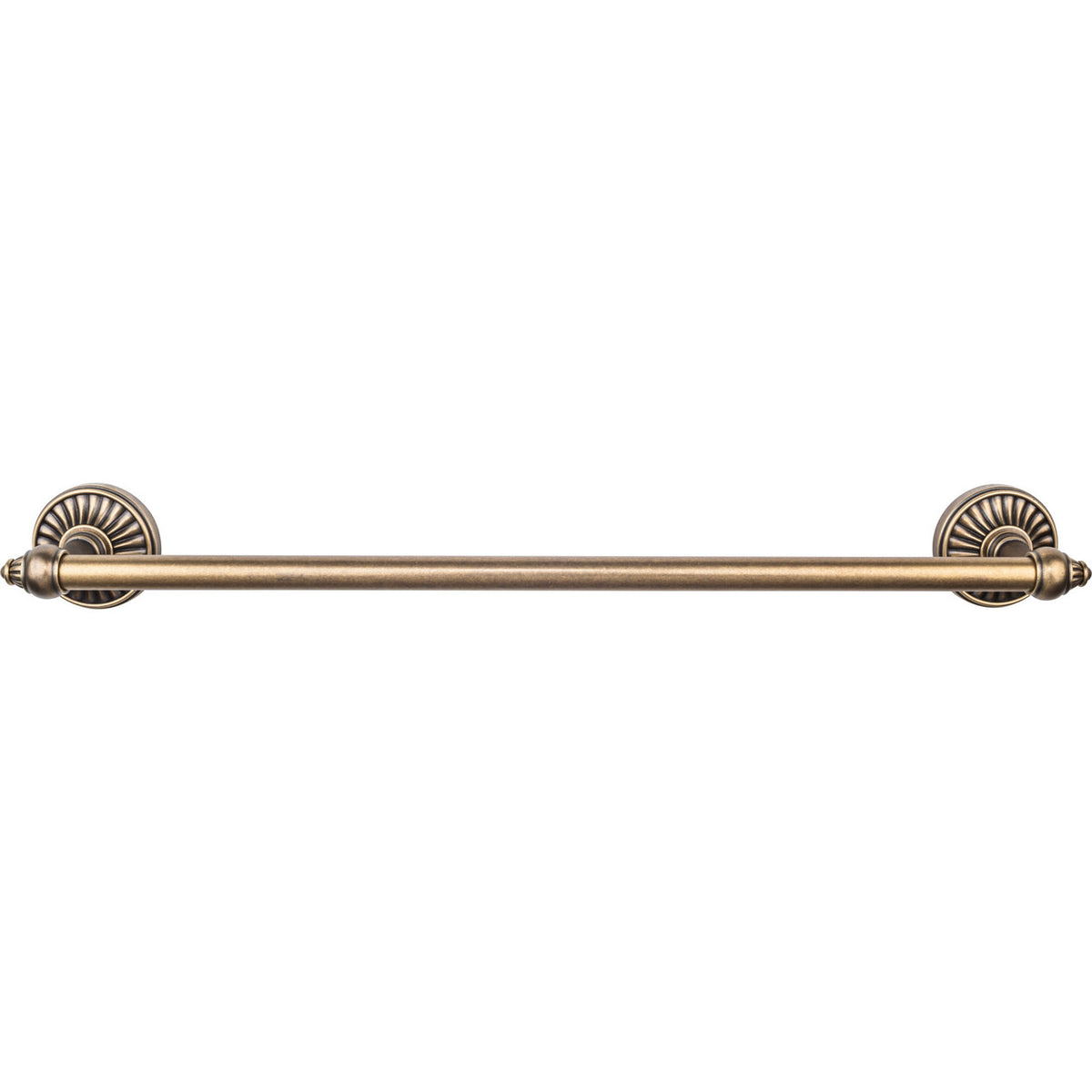 Top Knobs TUSC8GBZ: 24" cc Tuscany Single Towel Bar - German Bronze