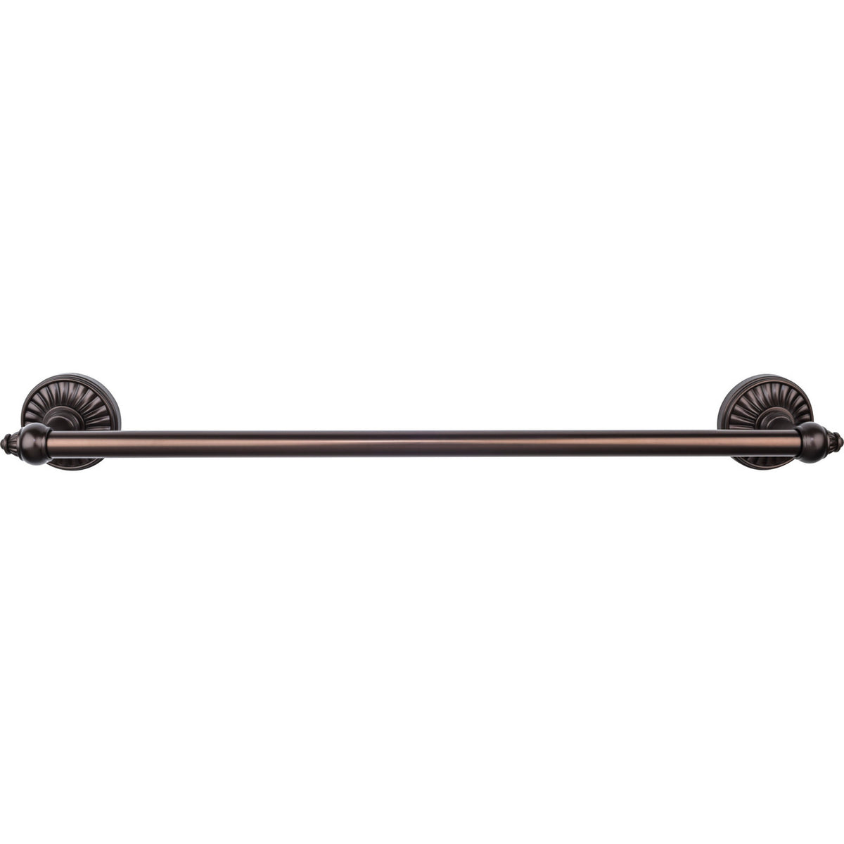 Top Knobs TUSC8ORB: 24" cc Tuscany Single Towel Bar - Oil Rubbed Bronze