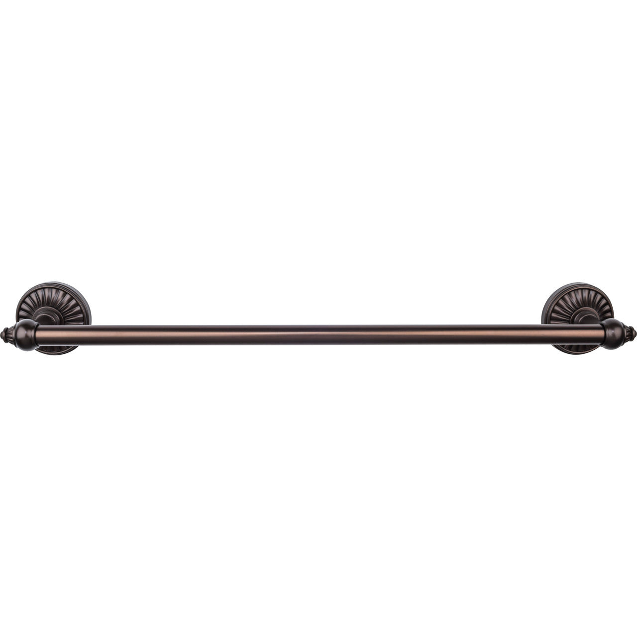 Top Knobs TUSC8ORB: 24" cc Tuscany Single Towel Bar - Oil Rubbed Bronze