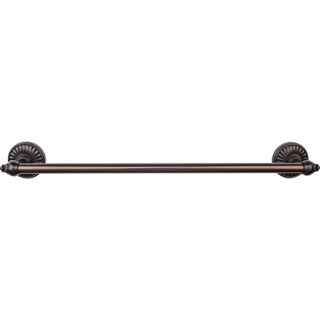 Top Knobs TUSC8ORB: 24" cc Tuscany Single Towel Bar - Oil Rubbed Bronze