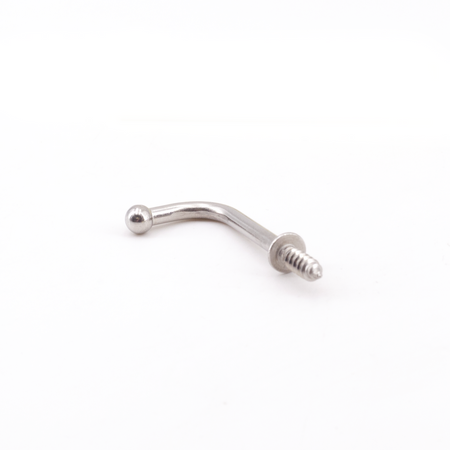 Sugatsune TY-35-15: 23mm Screw-In Wire Hook - Polished Stainless Steel