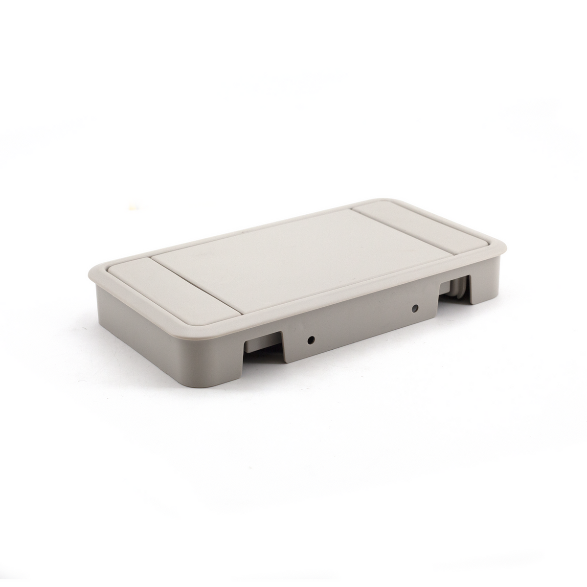 Sugatsune V2000/DBE: 189mm Rectangular Cable Grommet - Dark Beige