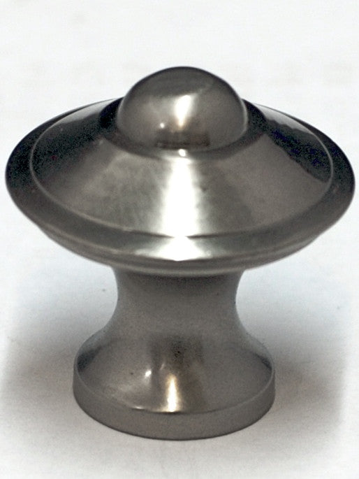 Cal Crystal VB-11-US15: 1-¼ Vintage Georgian Cabinet Knob - Satin Nickel