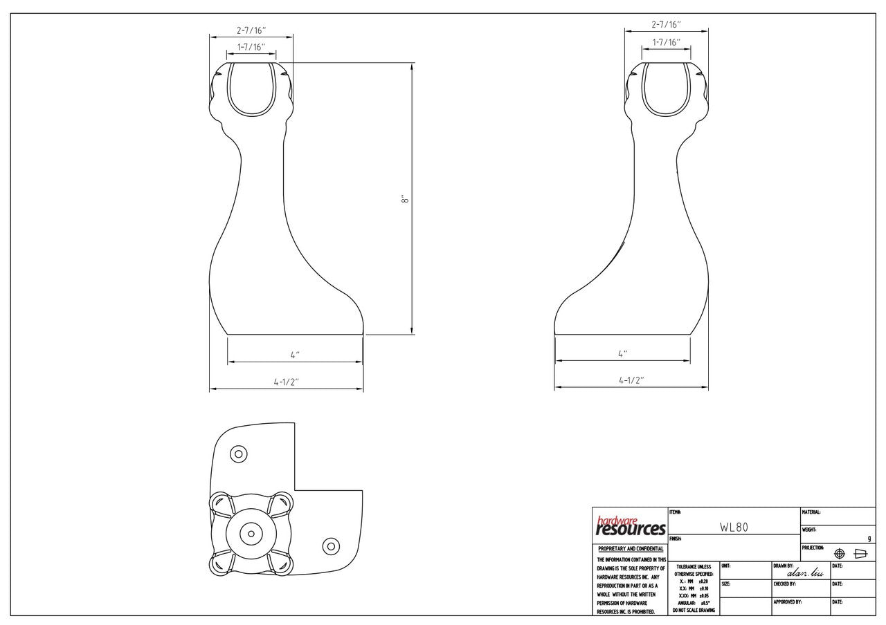 Specification Drawing